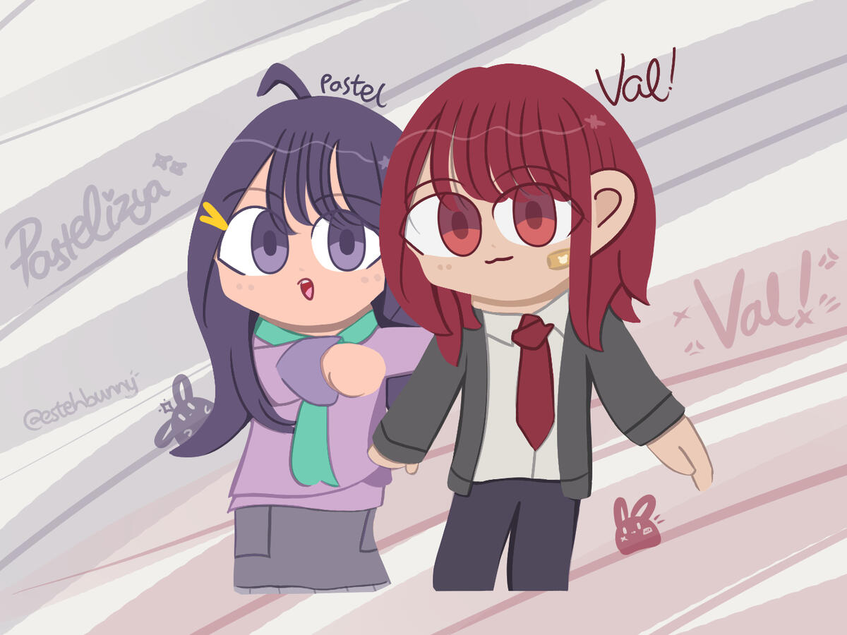 @Pastelizya &amp; Val Persona OC Couple