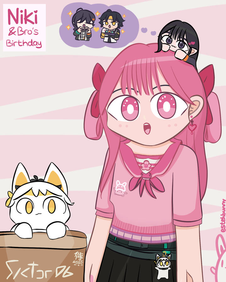 @nikimoco's Birthday: HaruMeow (feat smol belle)