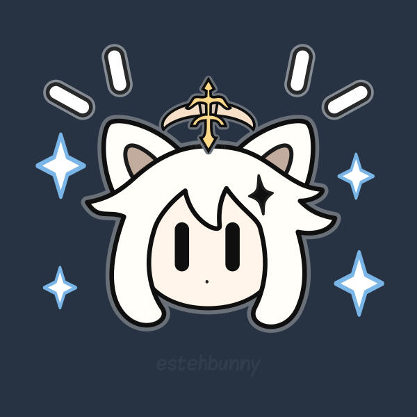 Genshin Impact - Paimon (Bunnie Style) PFP